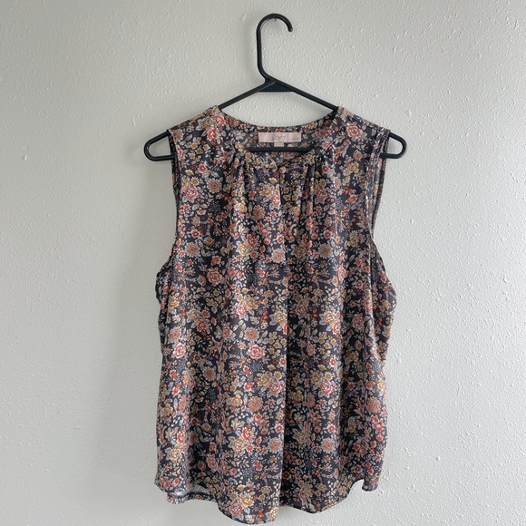 Loft Sleeveless Blouse - Picture 2 of 5
